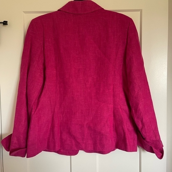 Bern and Mort Linen Blazer Size 12 - Picture 5 of 5